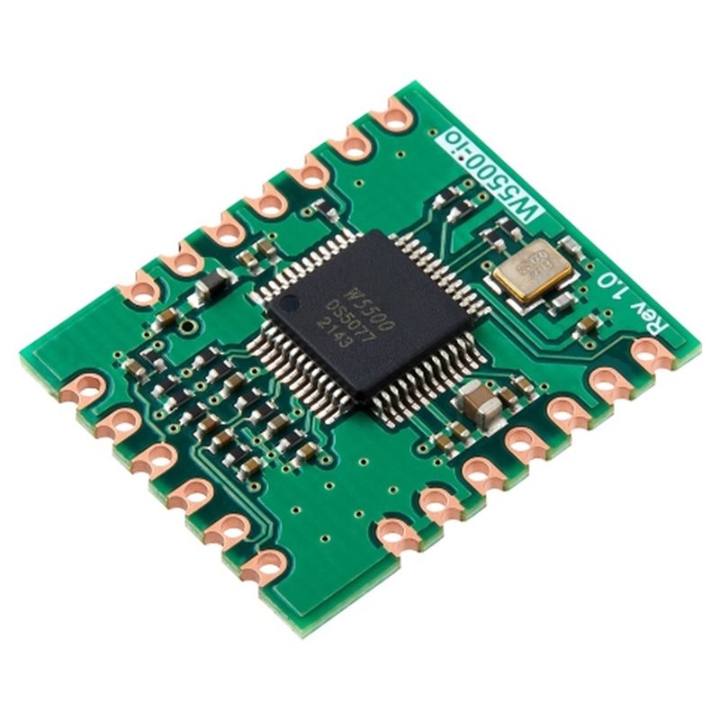 Ethernet W5500 - M11K-W5500-Io Ethernet-module SPI naar Ethernet-module Compact