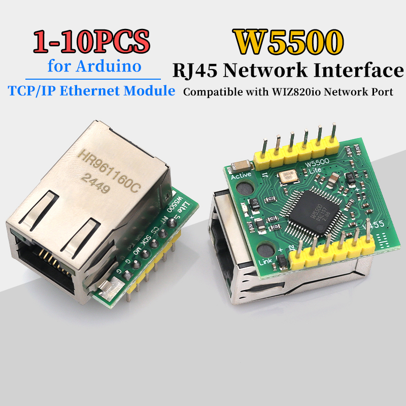 Ethernet W5500 - 1/5/10 Stuks W5500 Module TCP/IP Ethernet