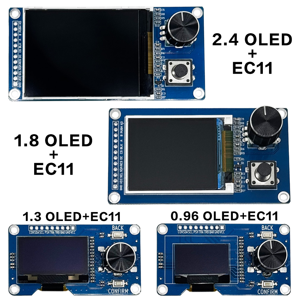 Tft Display 2.4 - TFT OLED-module EC11 met draaiknop IIC-interface