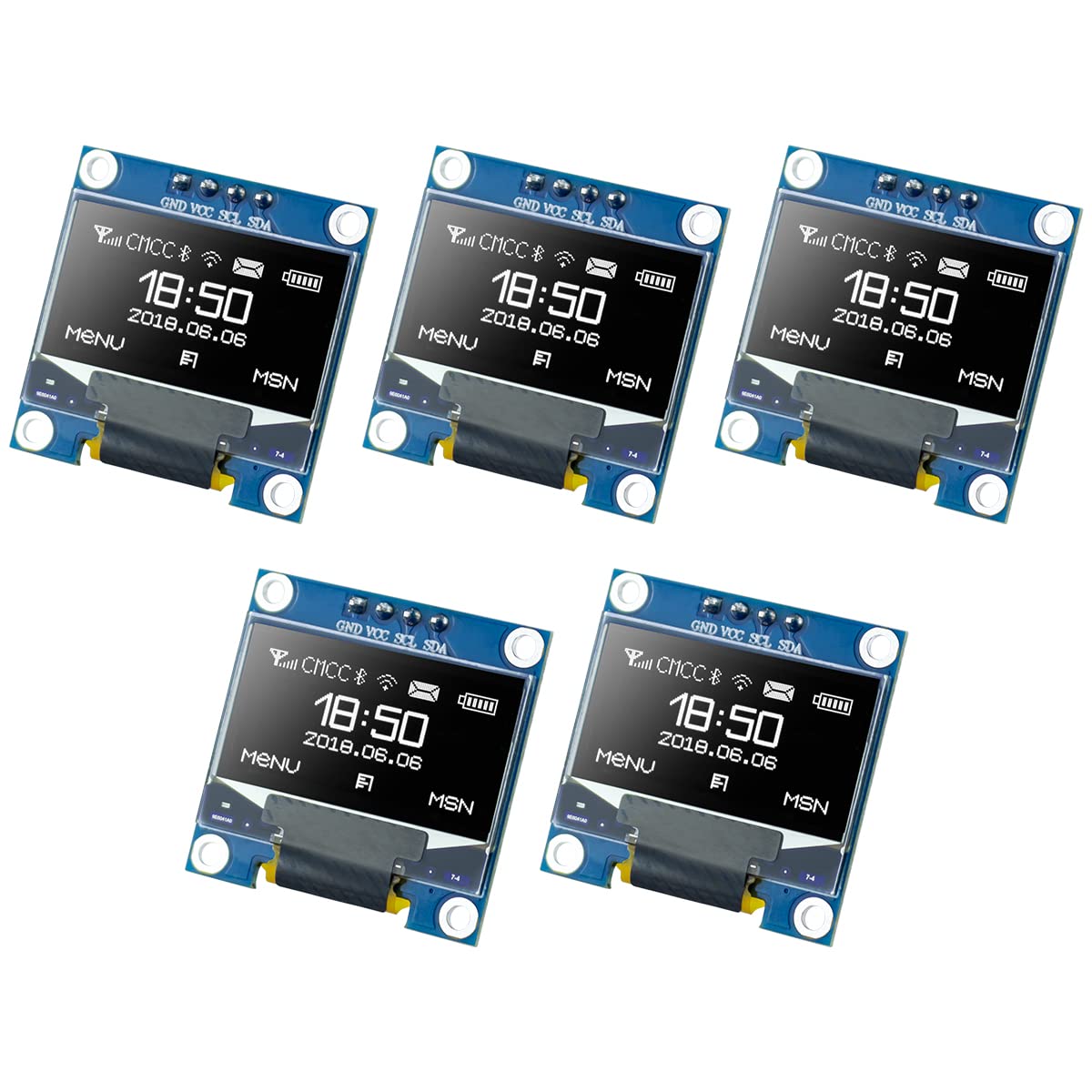 Ssd1306 - 0,96 inch OLED I2C IIC-displaymodule 128x64