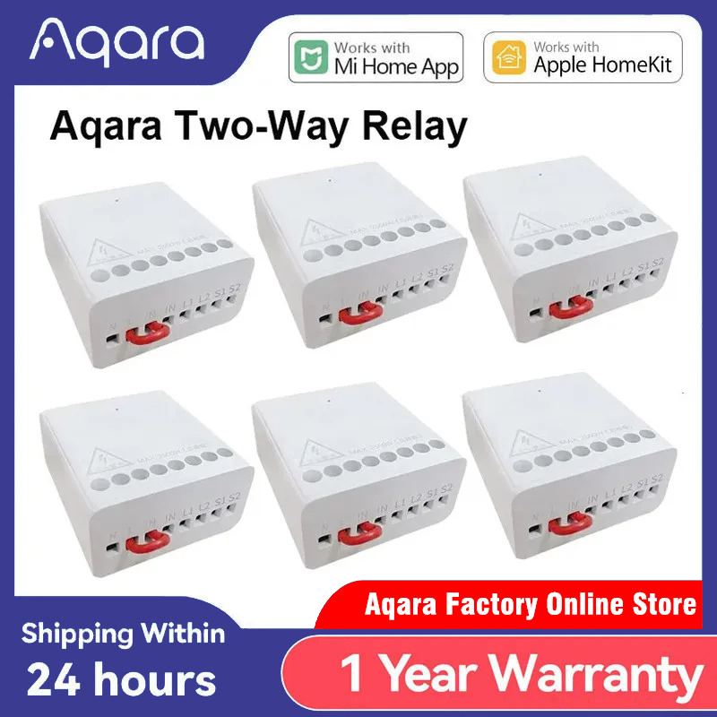 Relay Module 1 Channel - Originele Aqara Smart tweewegbesturingsmodule relaisschakelaarcontroller Zigbee