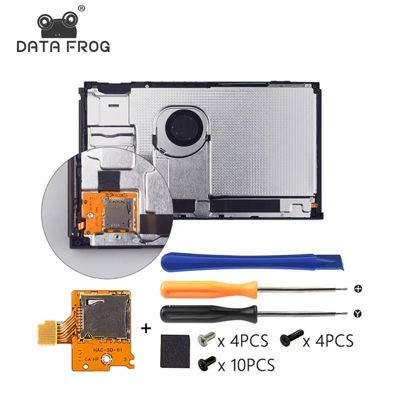Sd Card Module - DATA FROG Micro SD-kaartsleuflezerkaart compatibel met