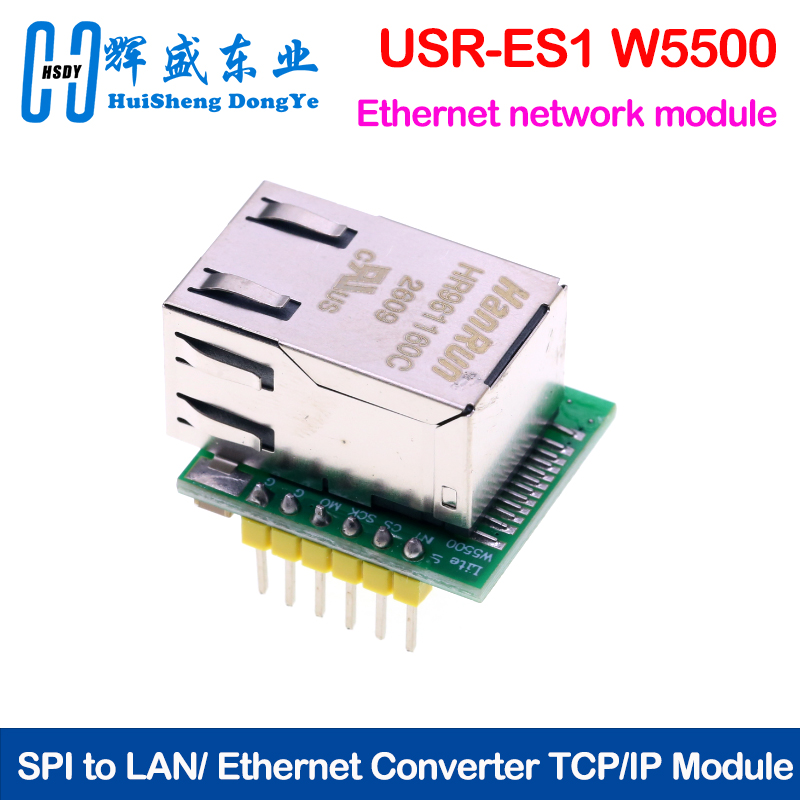 Ethernet W5500 - USR-ES1 W5500 Ethernet-netwerkmodule Hardware SPI naar