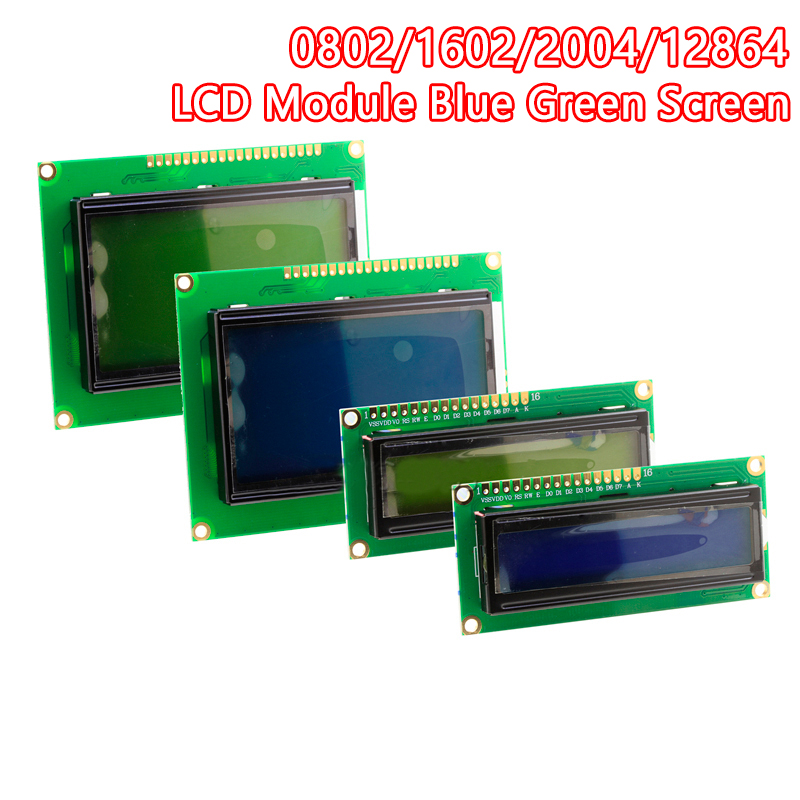 Lcd 1602 - Lcd Module Blauw Groen Screen Voor