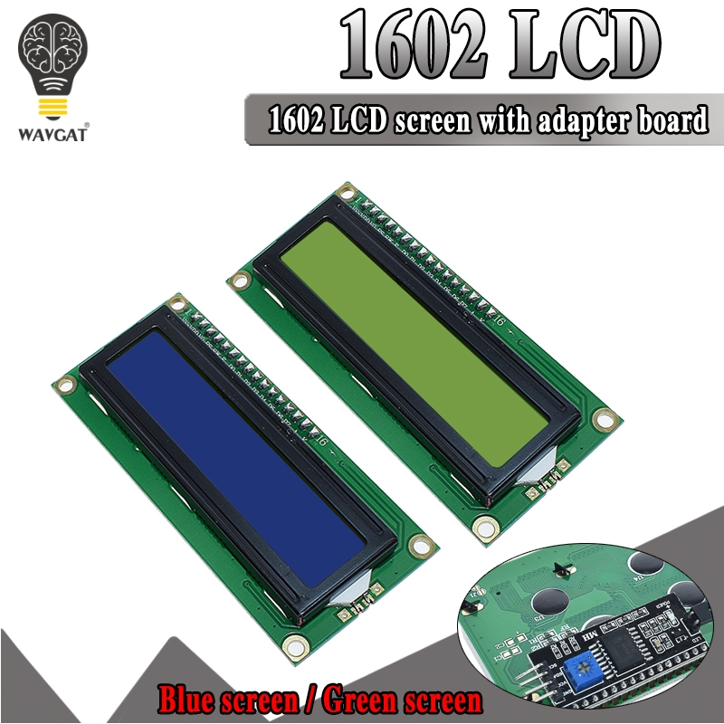 Lcd 1602 - LCD1602 LCD-module Blauw Scherm IIC/I2C 1602