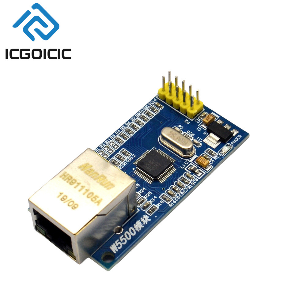 Ethernet W5500 - W5500 Ethernet-module – Bedrade TCP/IP, 32