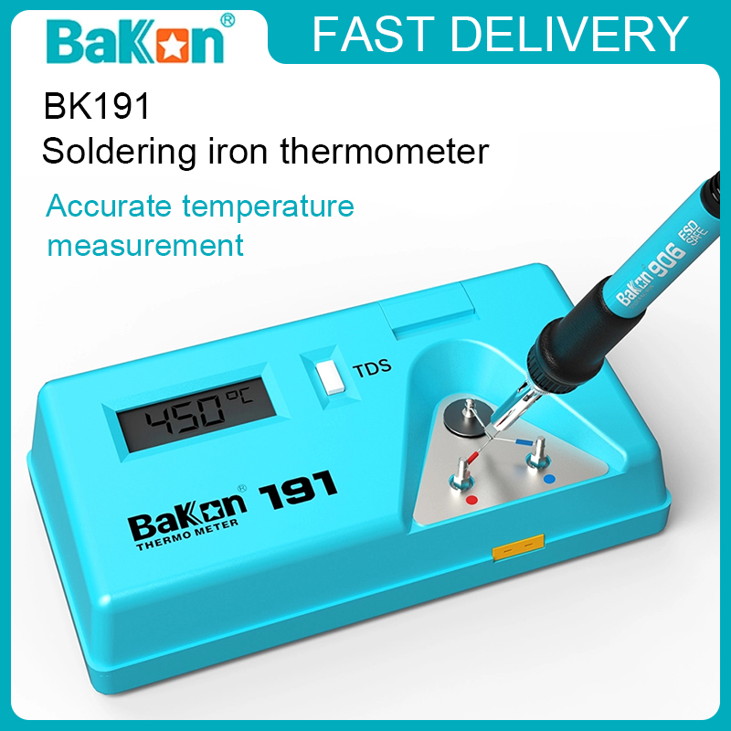 Soldering Iron Temperature Probe - Bakon BK191 Soldeerpunttester Thermometer, Loodvrij Soldeer,