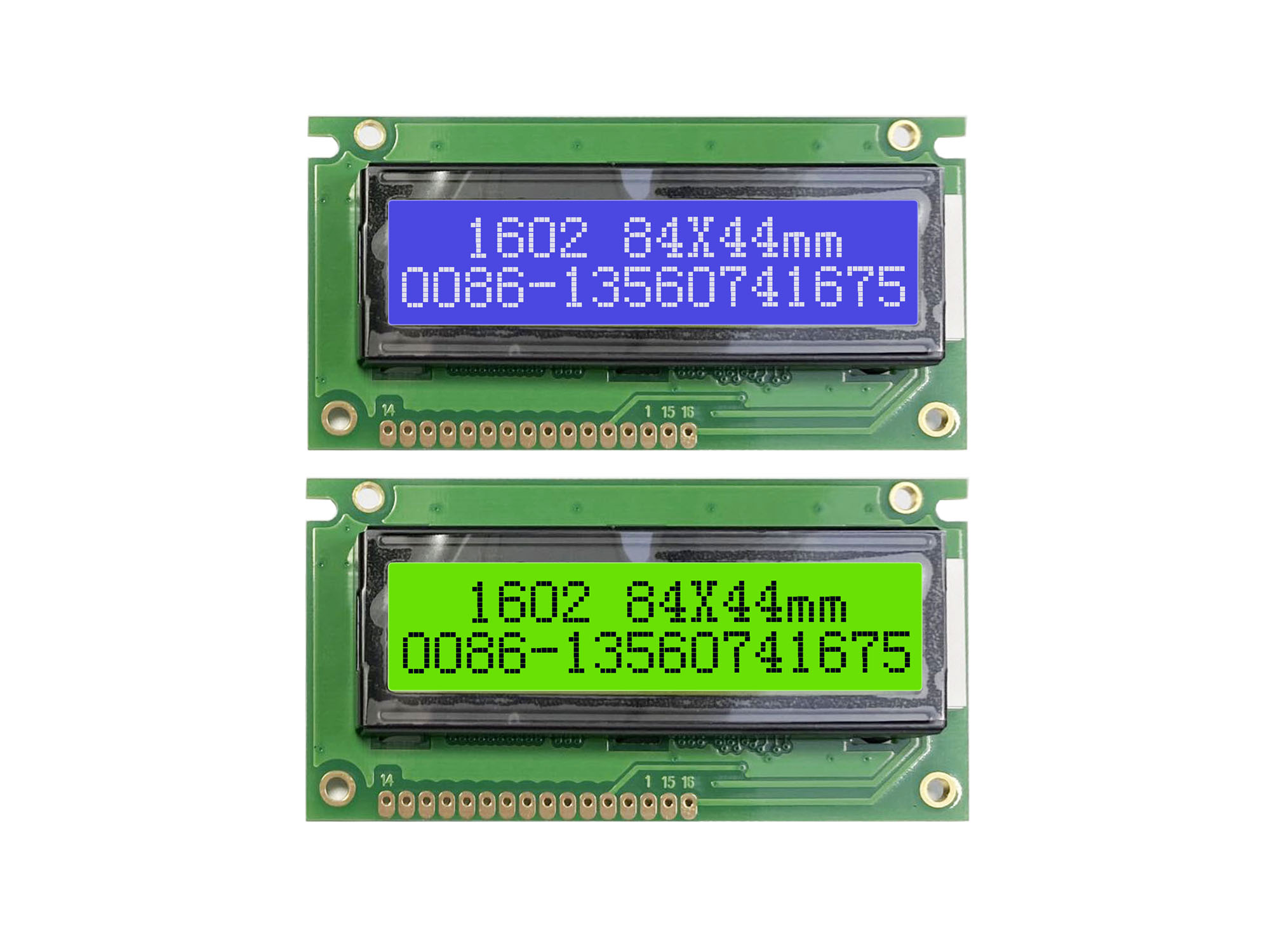Lcd 1602 - 1602 16X2 Lcd-Displaymodule 84X44Mm Lc 1623
