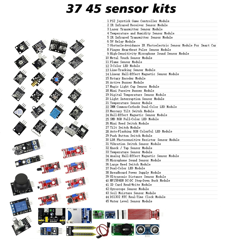 Sensorkit Sensorkit 45 sensore - Dht11 recensie en prijs