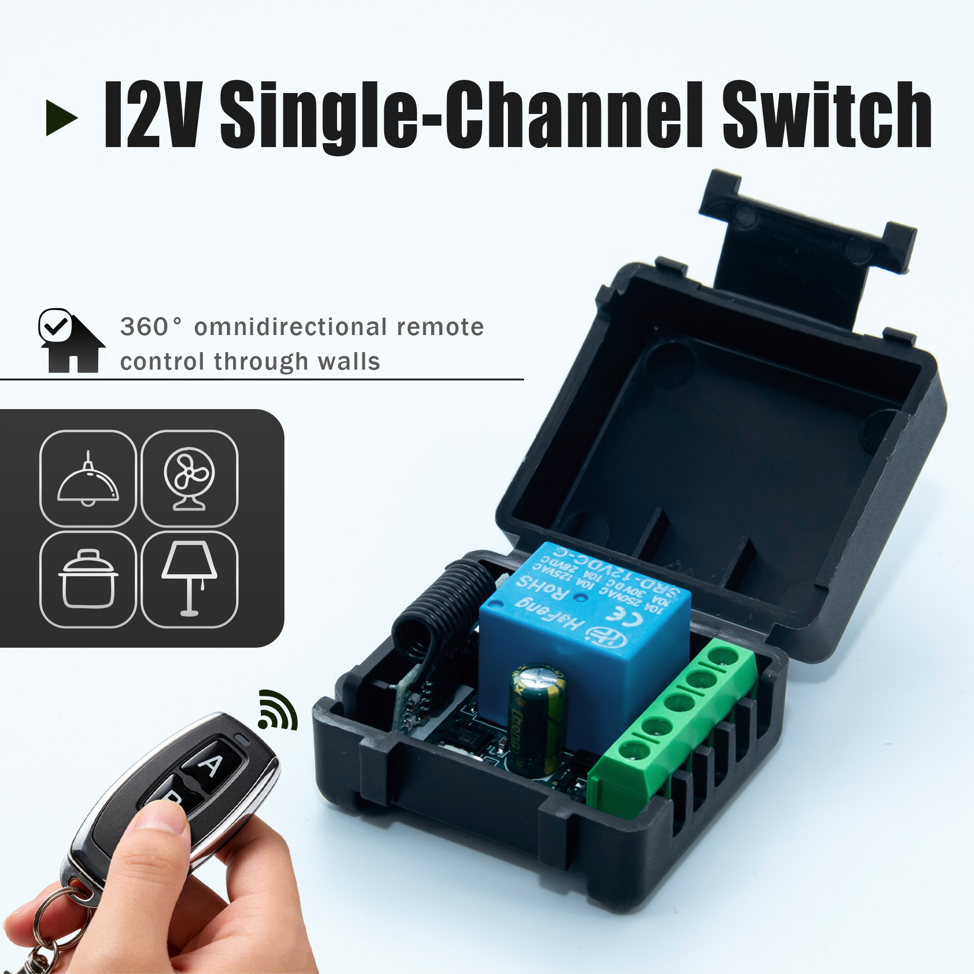 DC 12V 433MHz draadloze afstan - Joystick Module recensie en prijs