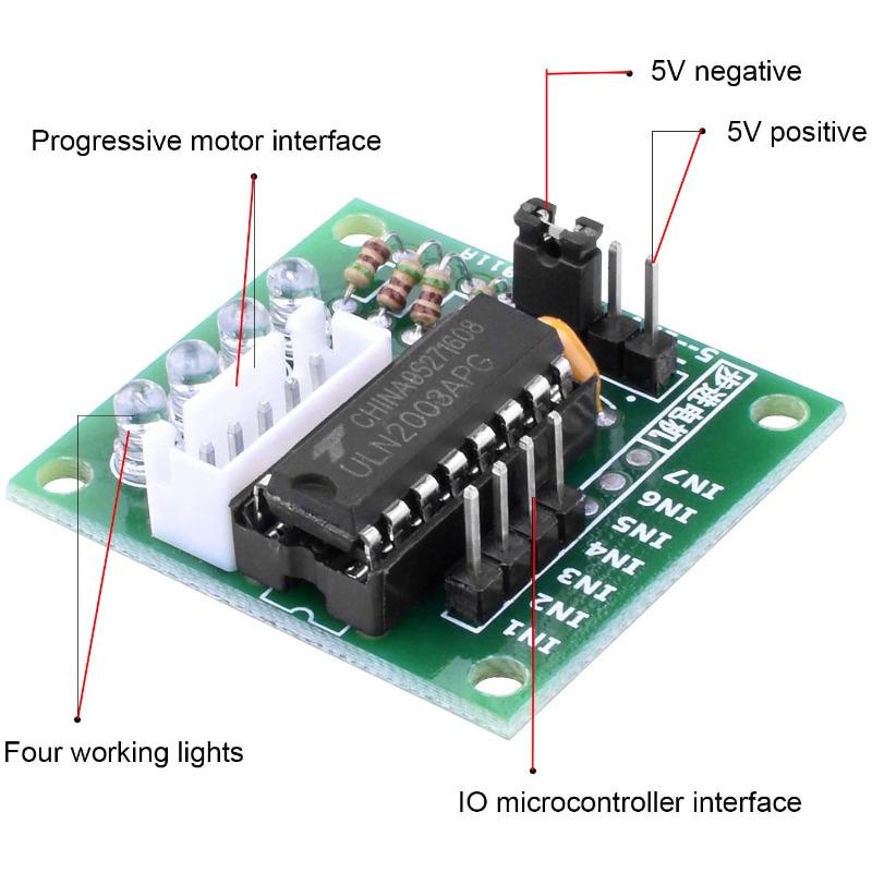 5Sets ULN2003 28BYJ-48 5V Stap - Stepper Motor 28Byj recensie en prijs