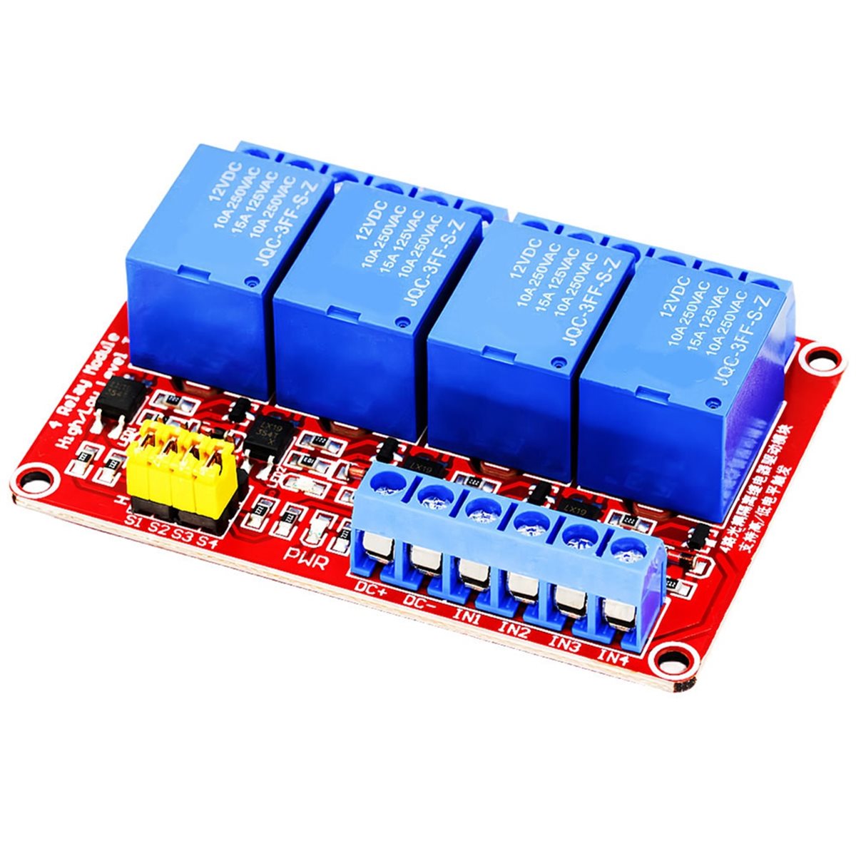 A49T 4-kanaals relaismodule 5V - Relay Module 4 Channel recensie en prijs