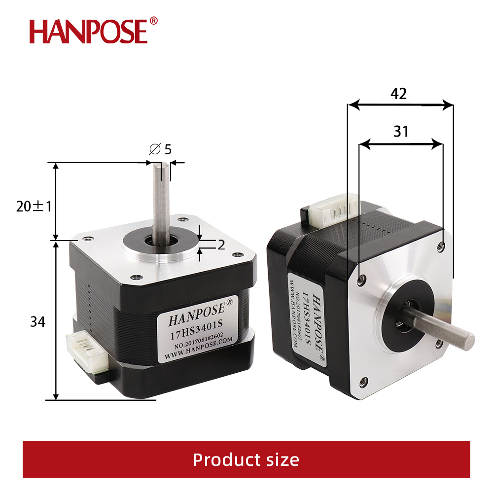 Nema 17 Stappenmotor 17HS3401S - Stepper Motor 28Byj recensie en prijs
