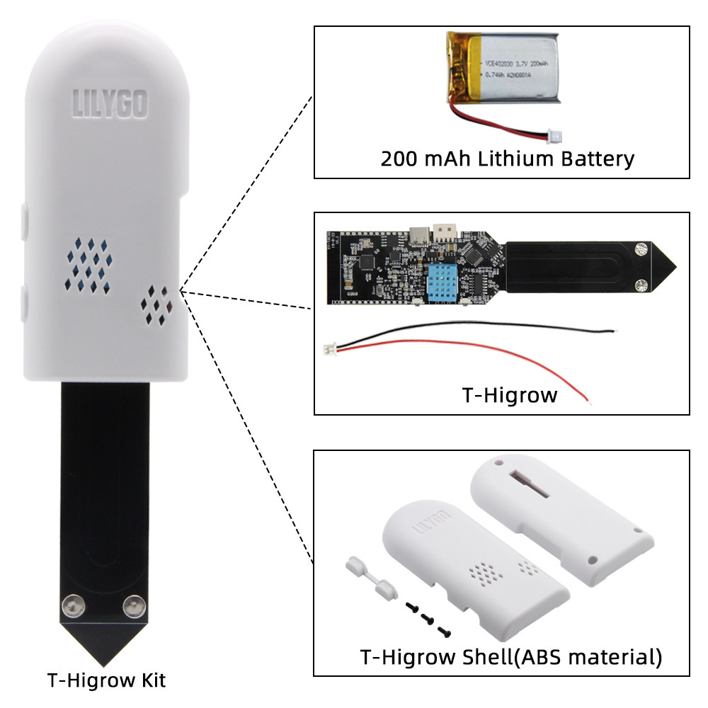 LILYGO T-Higrow ESP32 WiFi Blu - Dht11 recensie en prijs