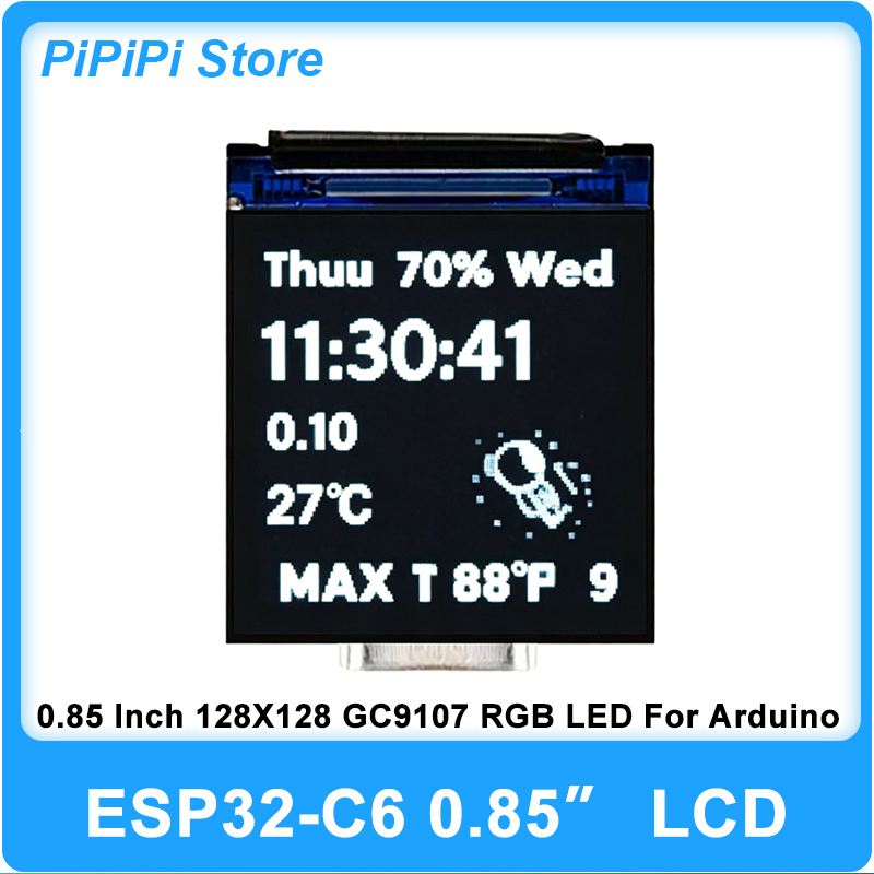 ESP32 C6 0,85 inch 128x128 IPS - Sd Card Module recensie en prijs