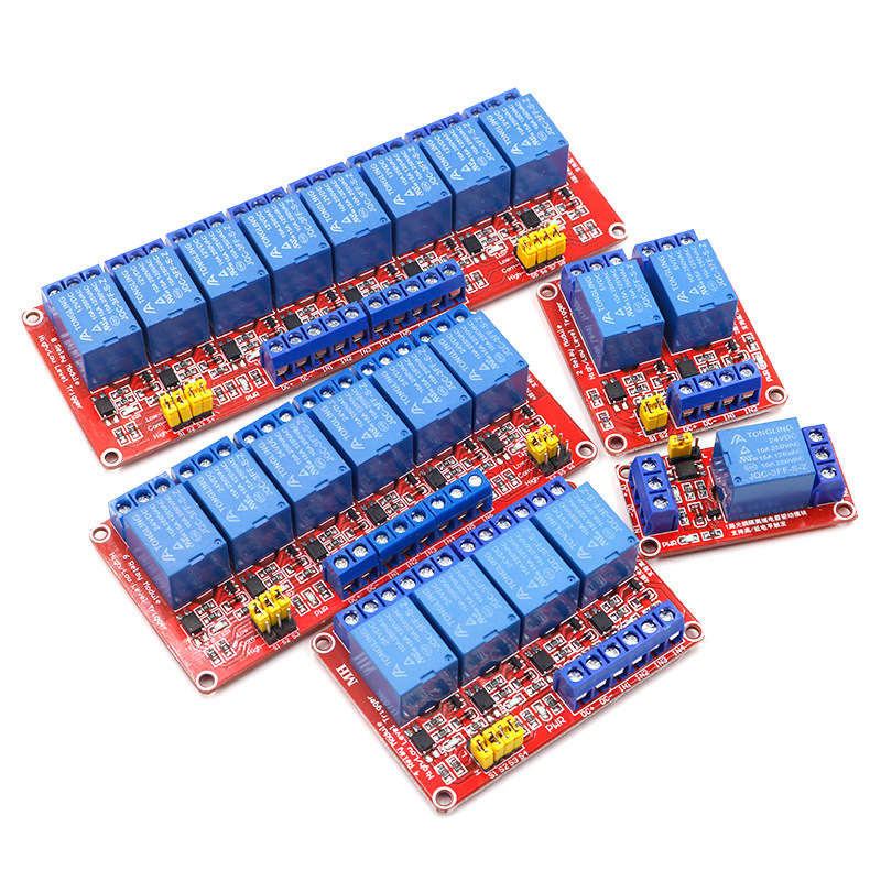 1/2/4/8-kanaals 5V/12V/24V rel - Relay Module 1 Channel recensie en prijs