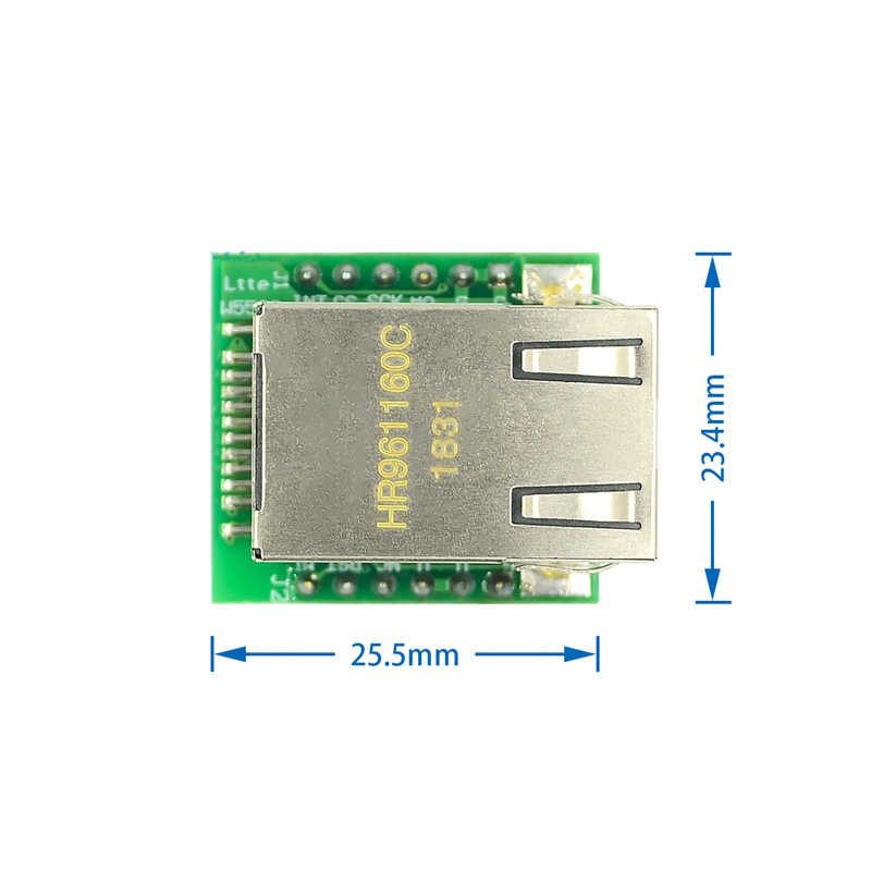 W5500 Chip USR-ES1 Gloednieuwe - Ethernet W5500 recensie en prijs