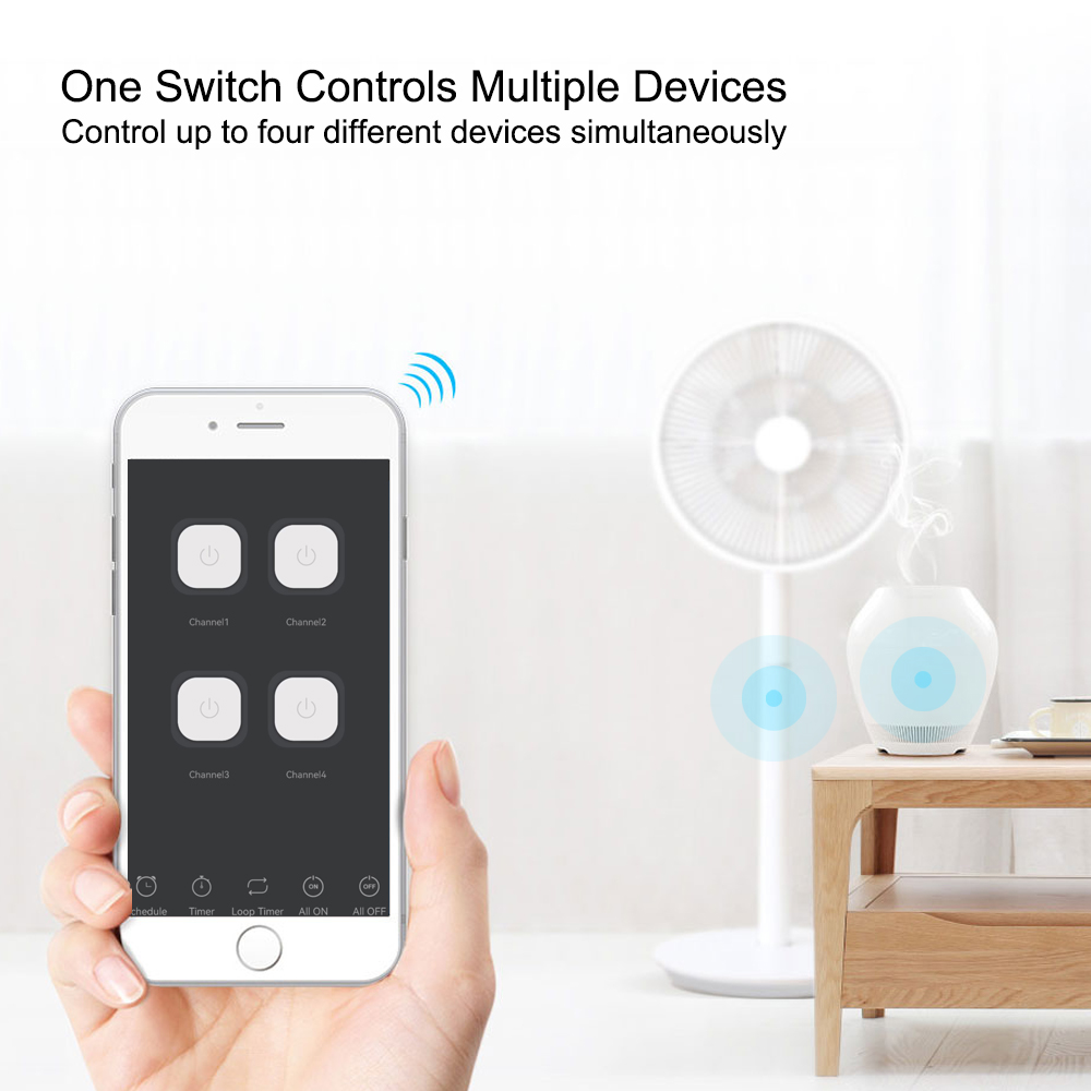 Smart Tuya Schakelaar 4CH Rela - Relay Module 4 Channel recensie en prijs
