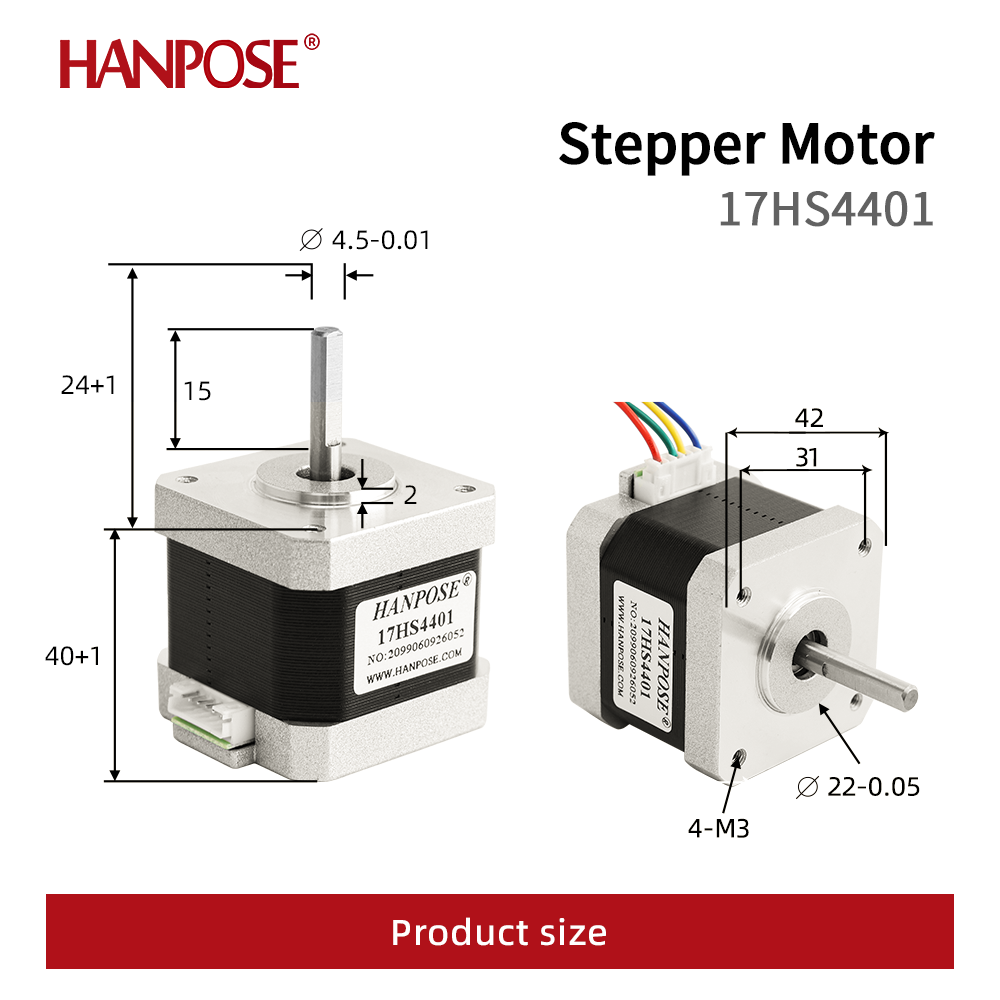 HANPOSE Nema17 stappenmotor, k - Stepper Motor 28Byj recensie en prijs