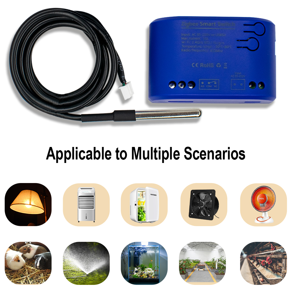 Zigbee Temperatuur Smart Switc - Relay Module 1 Channel recensie en prijs