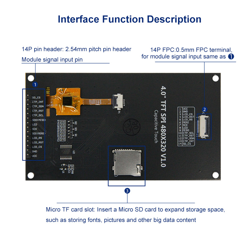 4.0 Inch 320X480 SPI TFT LCD M - Tft Display 2.4 recensie en prijs