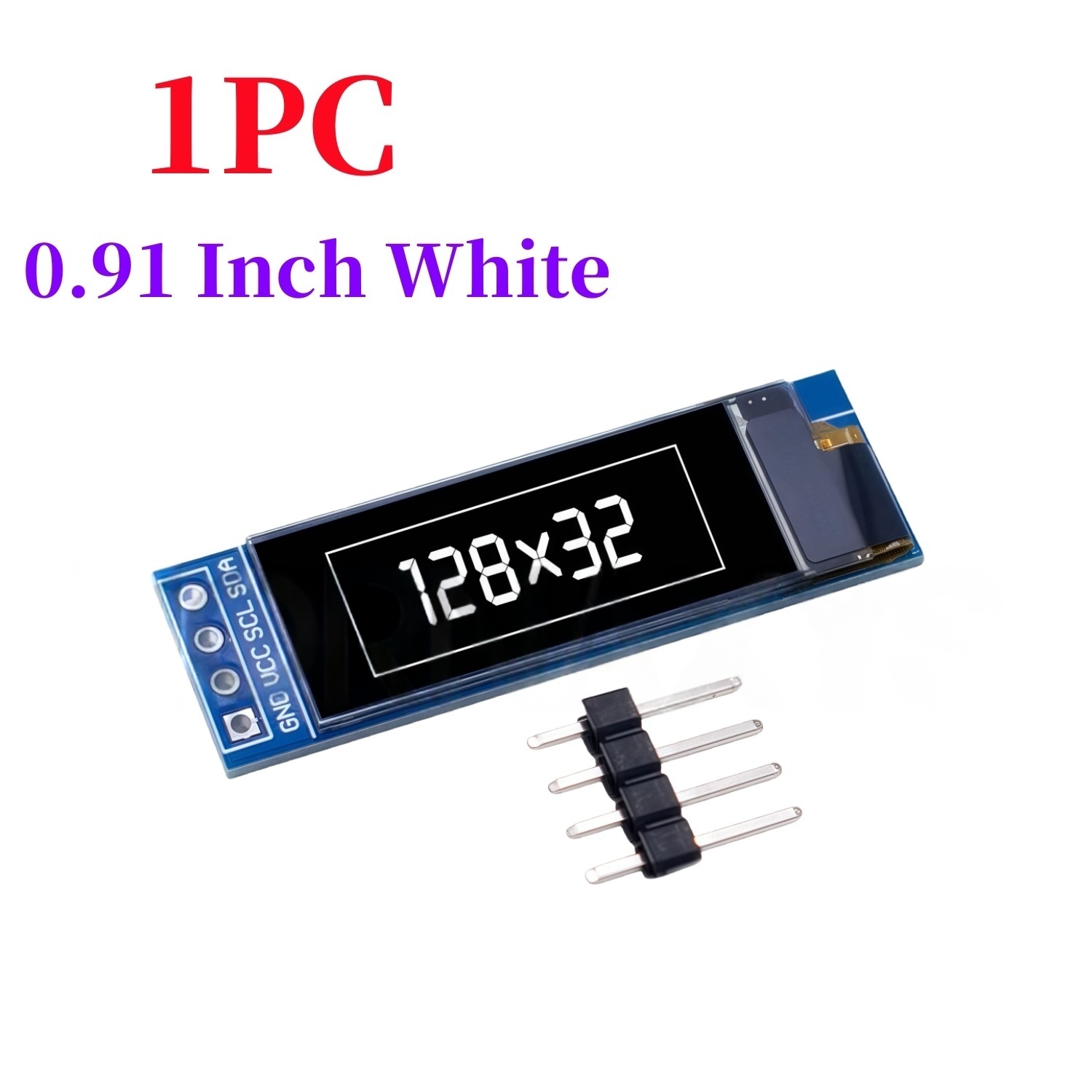 0.91 Inch 128x32 IIC I2C Wit/B - Ssd1306 recensie en prijs