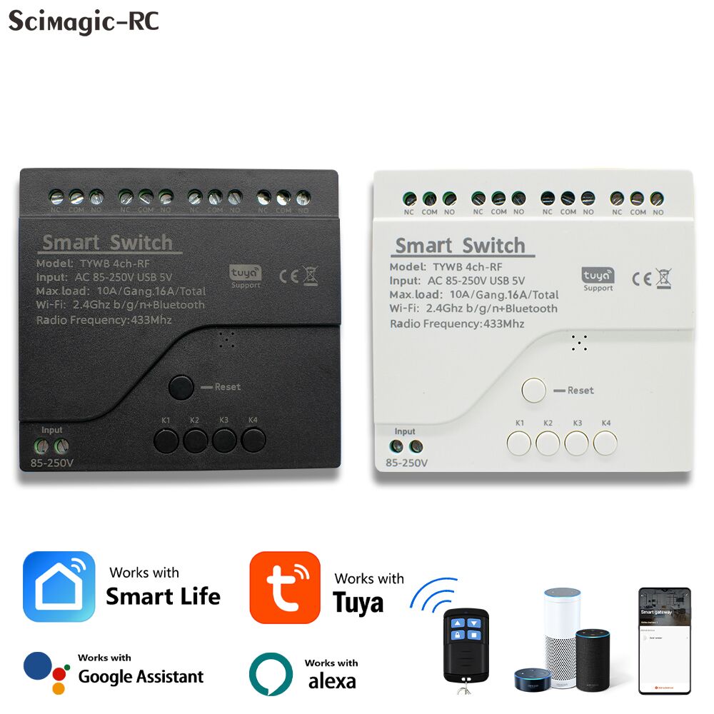 4CH Tuya Smart Wifi Schakelaar - Relay Module 4 Channel recensie en prijs