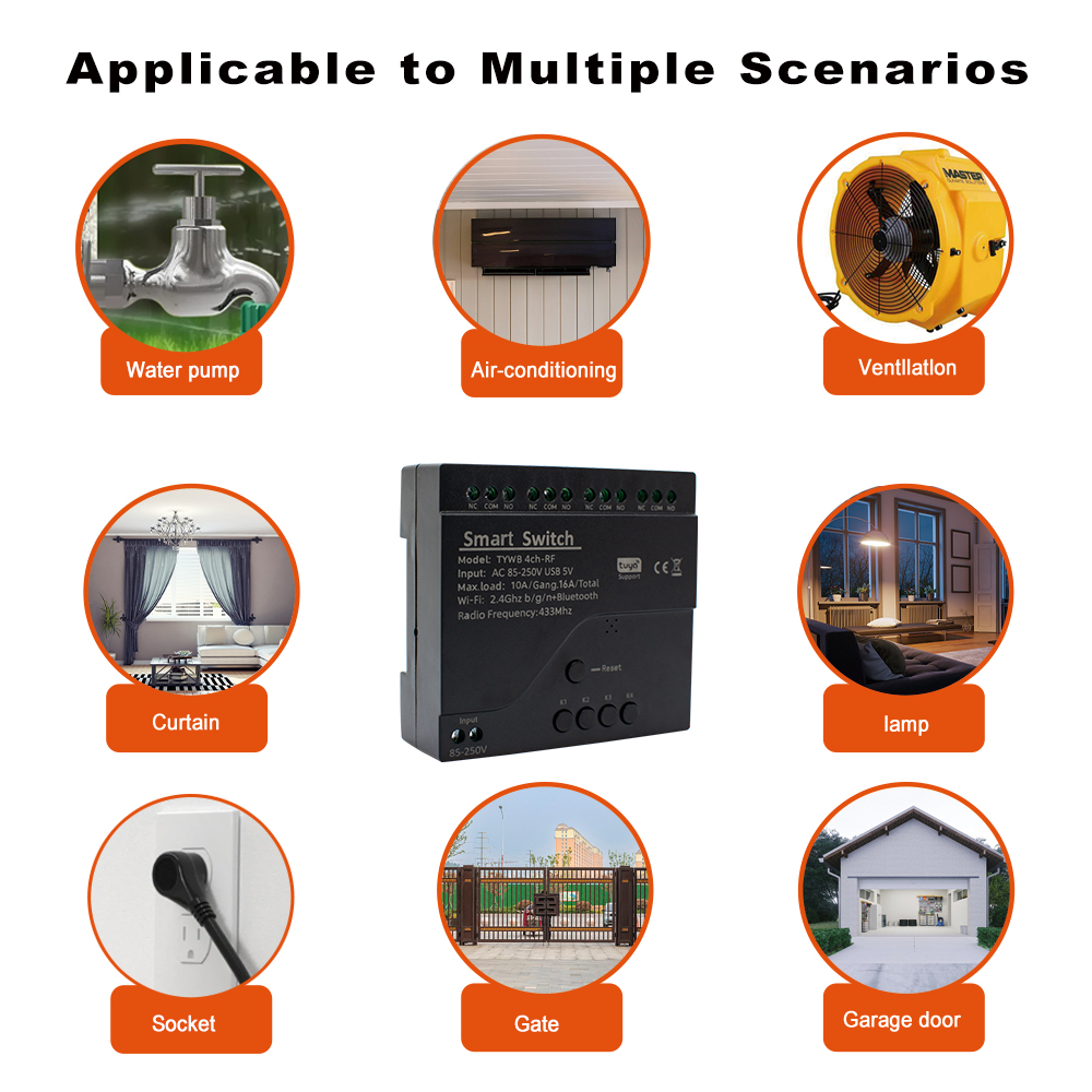 4CH Tuya Smart Wifi Schakelaar - Relay Module 4 Channel recensie en prijs