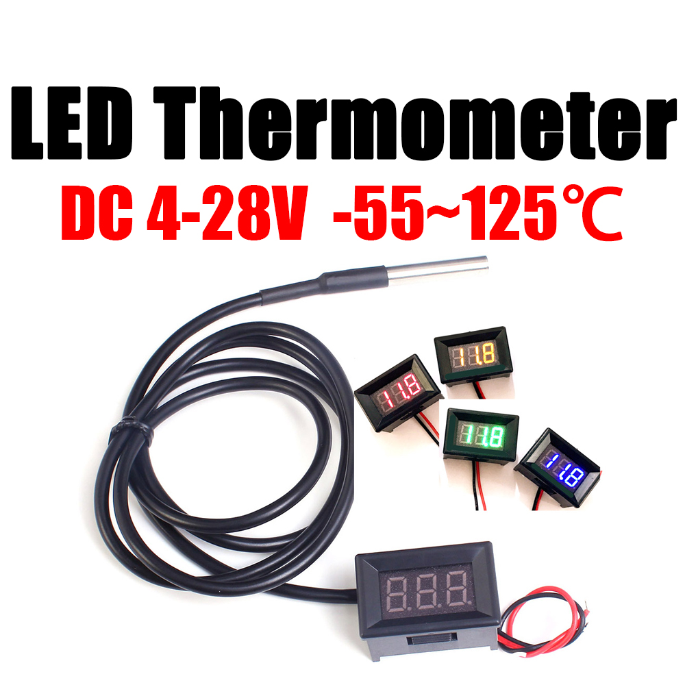 DC 12V 24V DS18b20 LED Digital - Ds18B20 recensie en prijs
