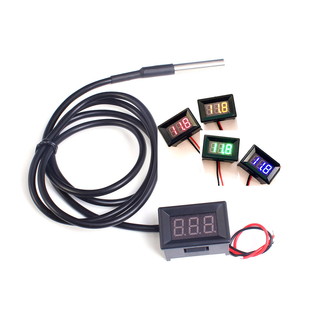 DC 12V 24V DS18b20 LED Digital - Ds18B20 recensie en prijs