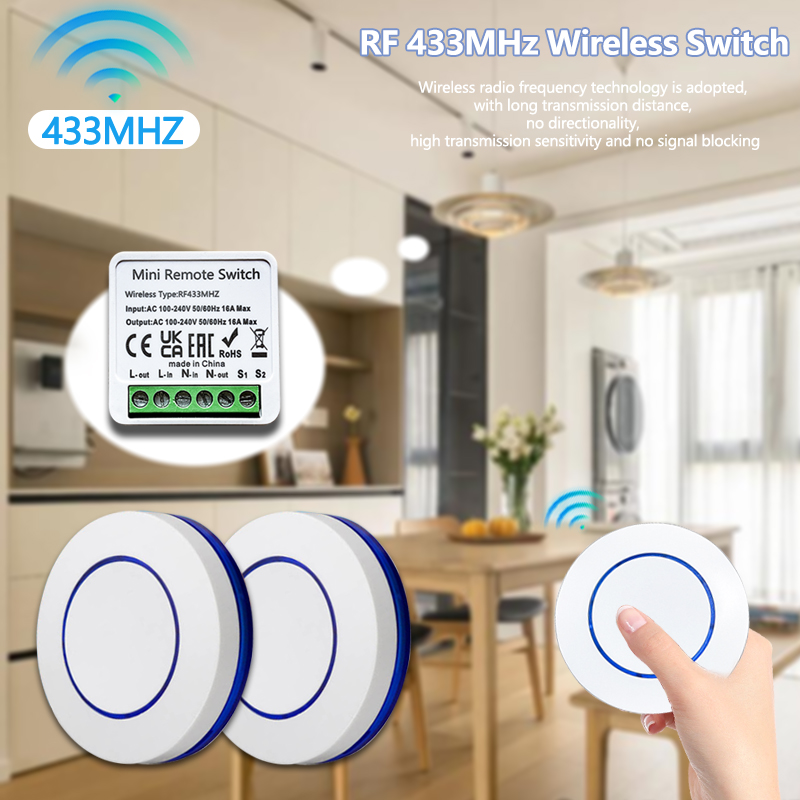 433HMz Draadloze Lichtschakela - Joystick Module recensie en prijs