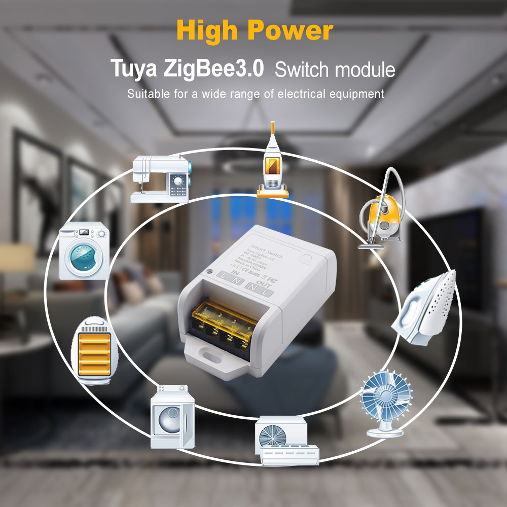 1-10 stuks 30A 6600W Zigbee Sm - Relay Module 1 Channel recensie en prijs