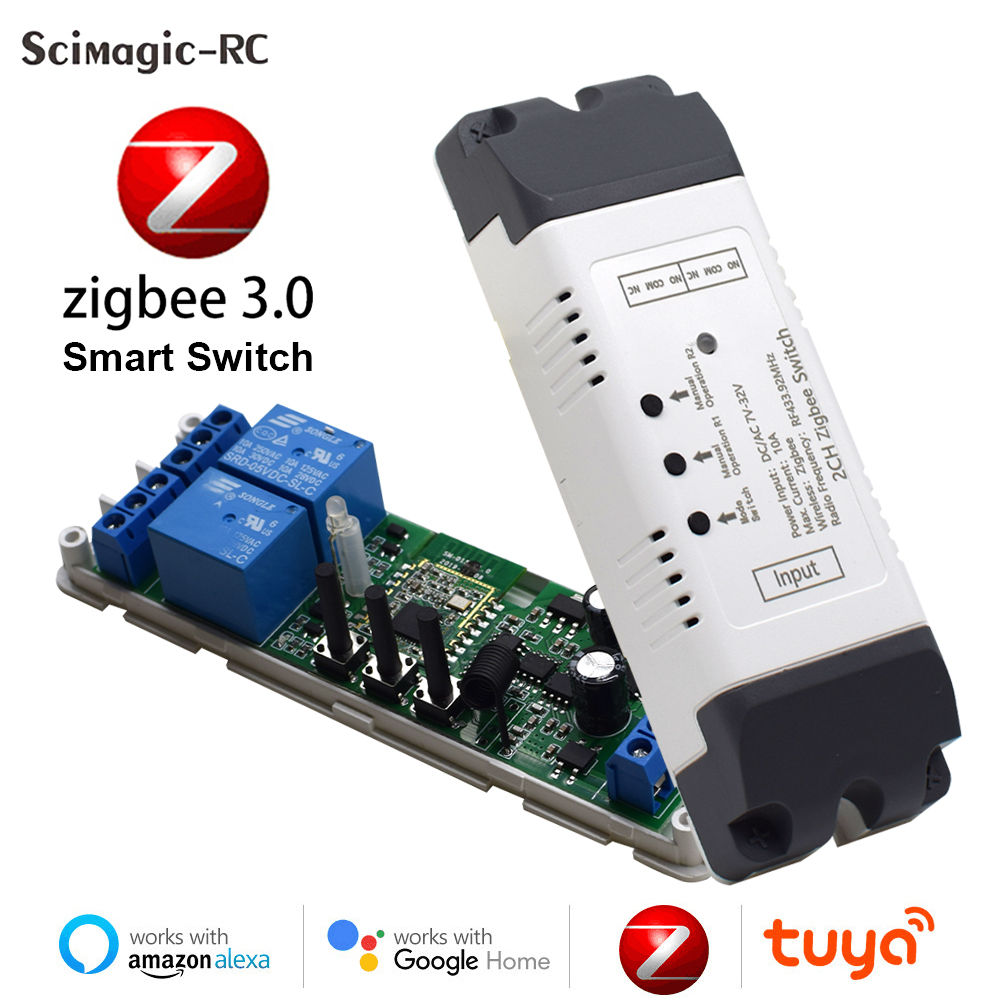 Tuya Zigbee Afstandsbediening  - Relay Module 4 Channel recensie en prijs
