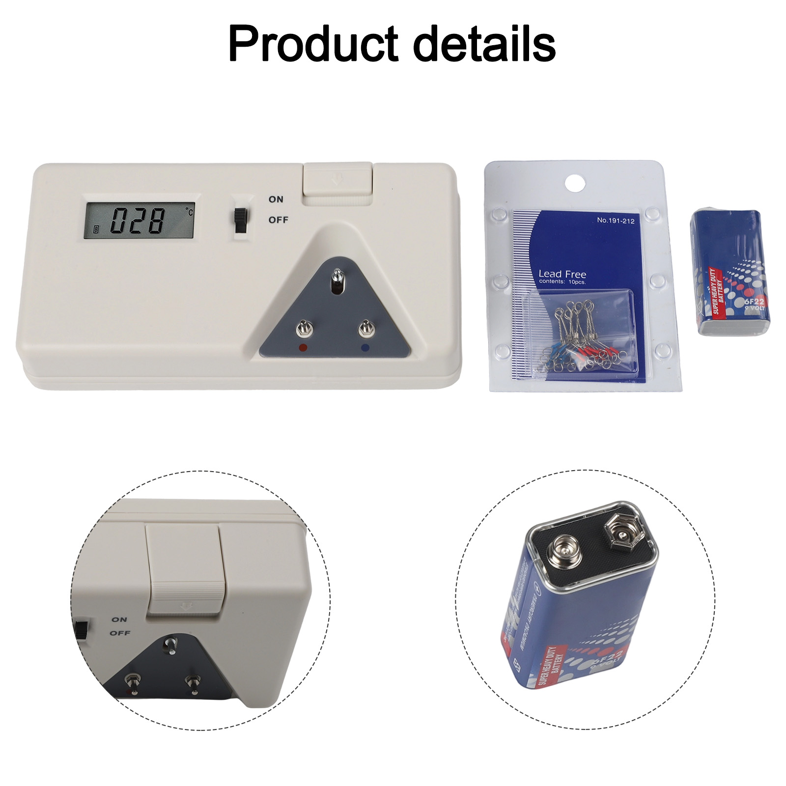 191 Soldeerboutpunt-tester Tem - Soldering Iron Temperature Probe recensie en prijs