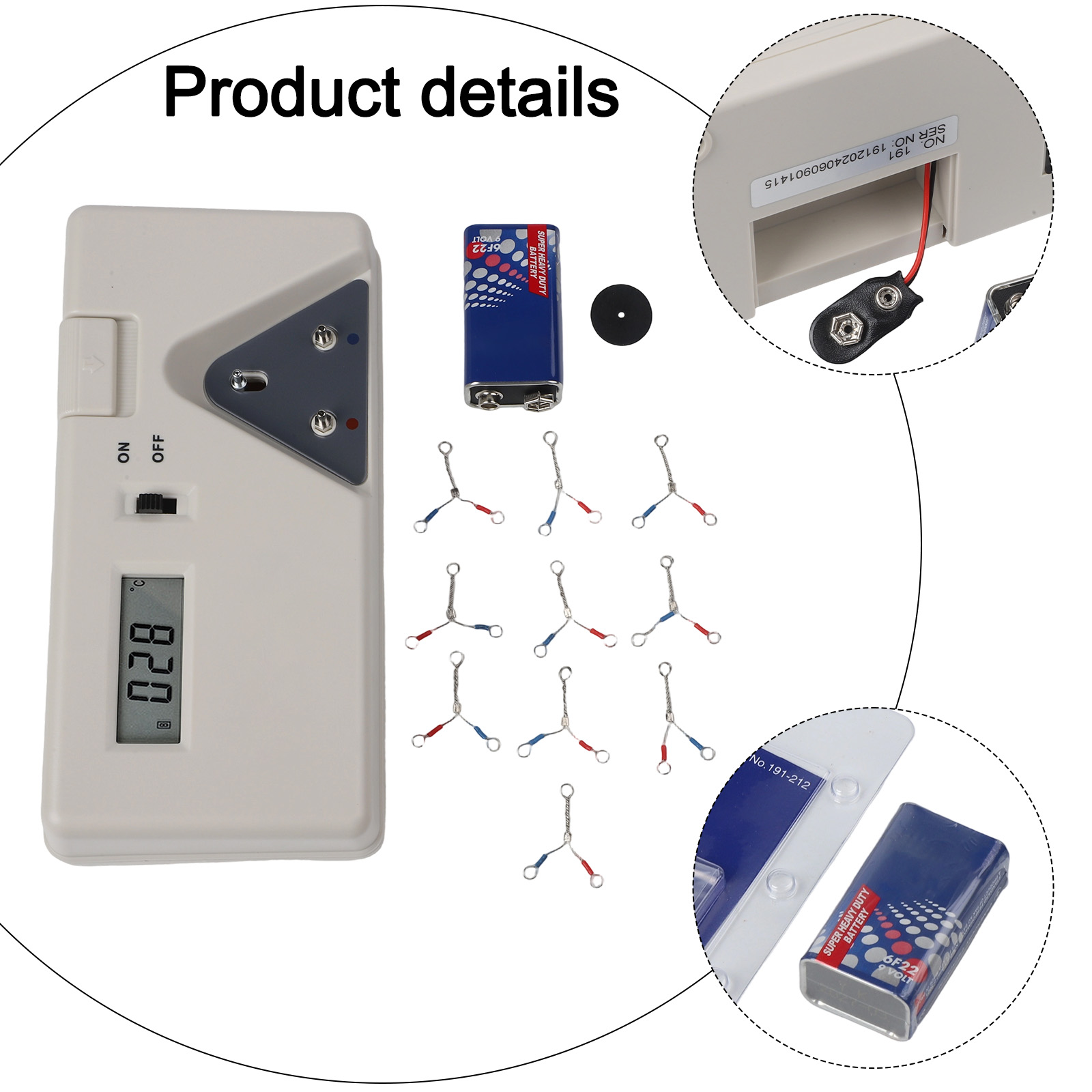 191 Soldeerboutpunt-tester Tem - Soldering Iron Temperature Probe recensie en prijs