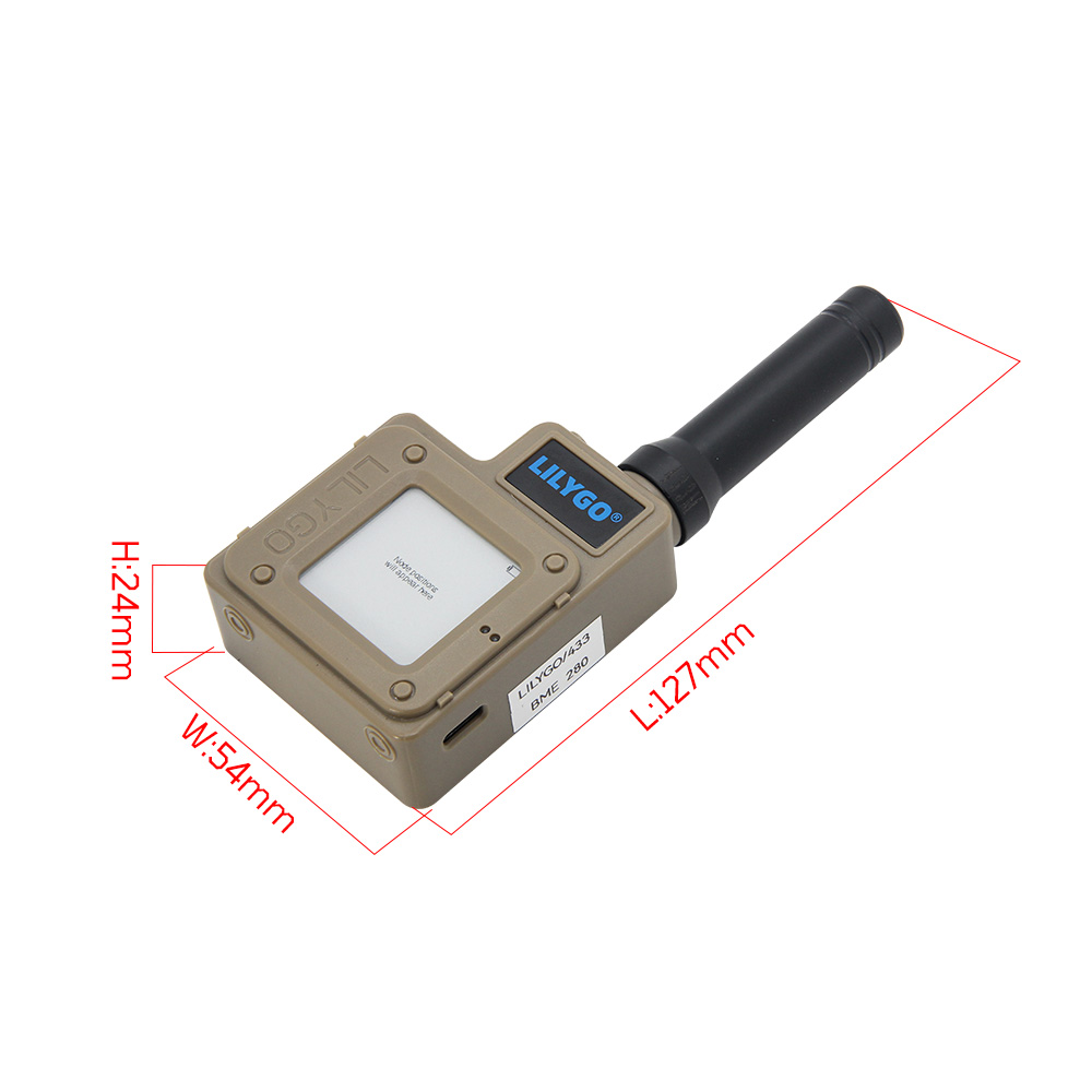 LILYGO TTGO T-Echo NRF52840 Lo - Bme280 recensie en prijs