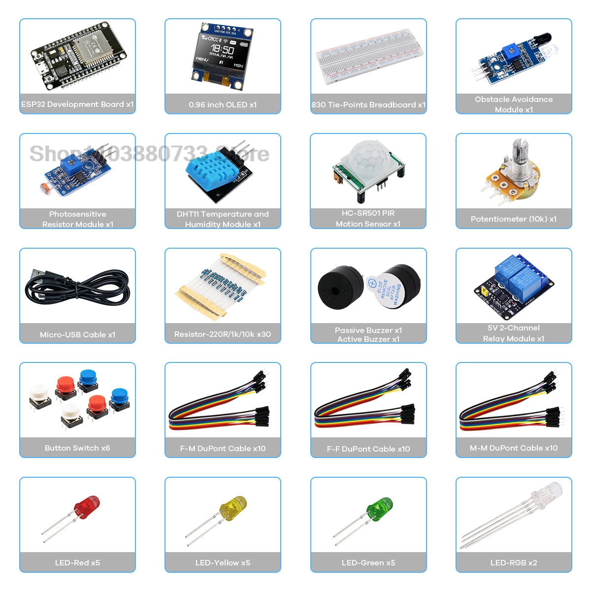 100% Nieuwe ESP32 WIFI Develop - Dht11 recensie en prijs