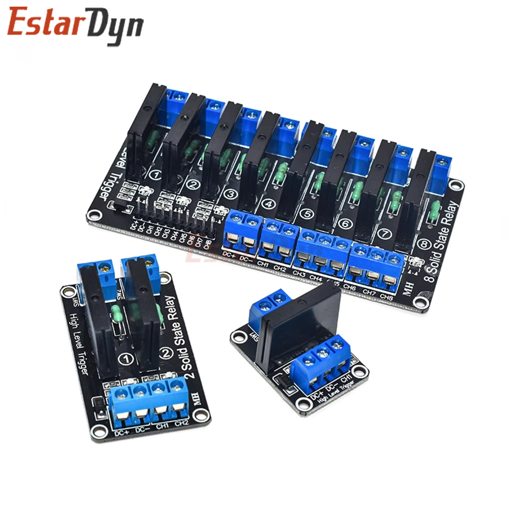 5V 1 2 4 8 Kanaals SSR G3MB-20 - Relay Module 4 Channel recensie en prijs