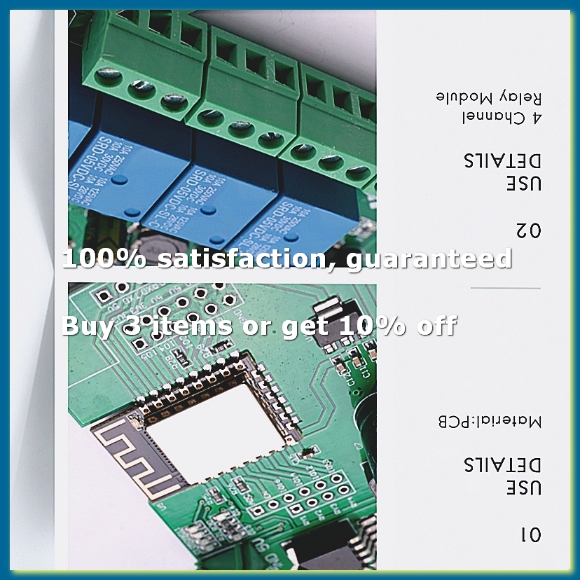 ESP8266 Draadloze WIFI 4-kanaa - Relay Module 4 Channel recensie en prijs