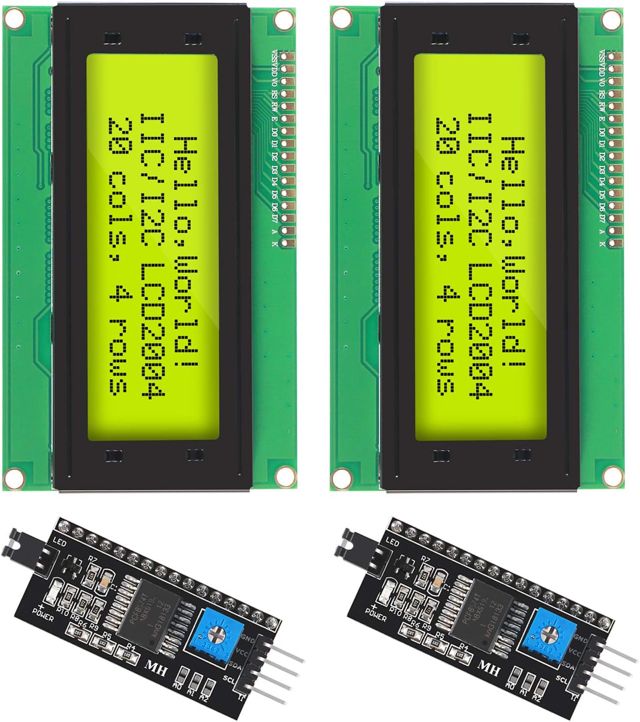 2 Stuks Iic I2c Twi Seriële Lc - Lcd 1602 recensie en prijs