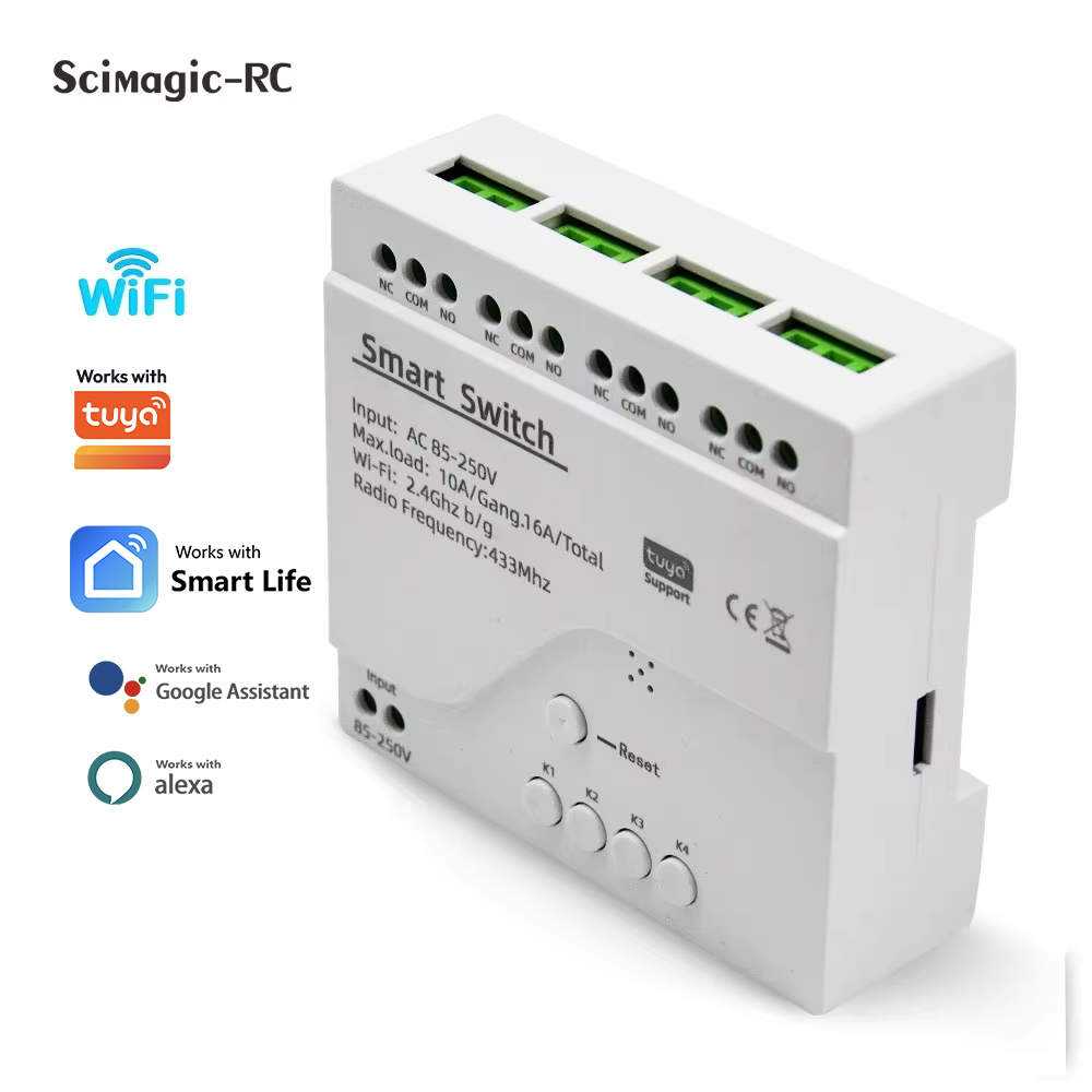 Slimme schakelaar 4-kanaals re - Relay Module 4 Channel recensie en prijs
