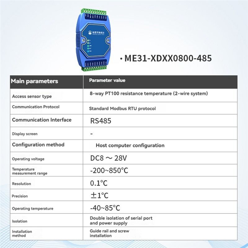 A27F-Temperatuurmeetmodule 8-w - Thermocouple Module K Type recensie en prijs