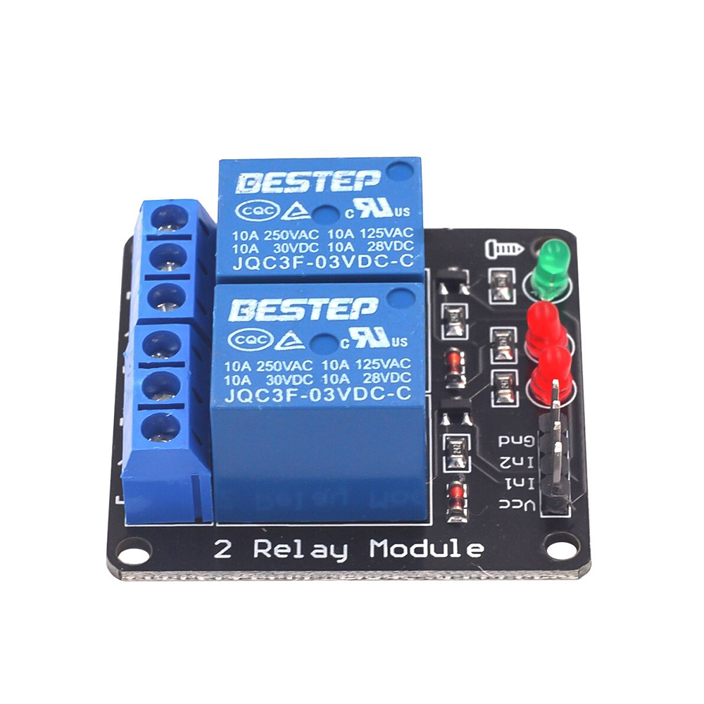 Laag niveau geactiveerde licht - Relay Module 4 Channel recensie en prijs