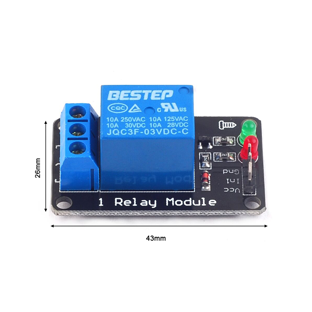 Laag niveau geactiveerde licht - Relay Module 4 Channel recensie en prijs